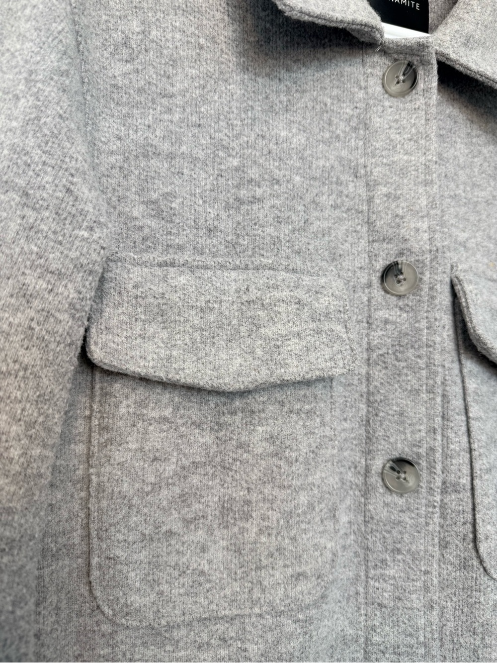 Dynamite Button Front Shacket - Picture 8 of 14